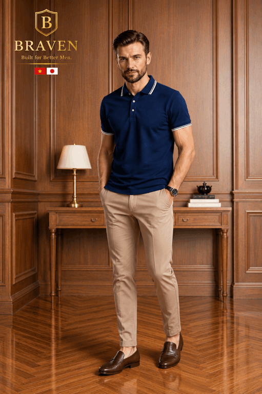 Áo Polo Nam BRAVEN Premium Chính Hãng